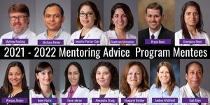 2021-2022 Mentoring Advice Program Mentees